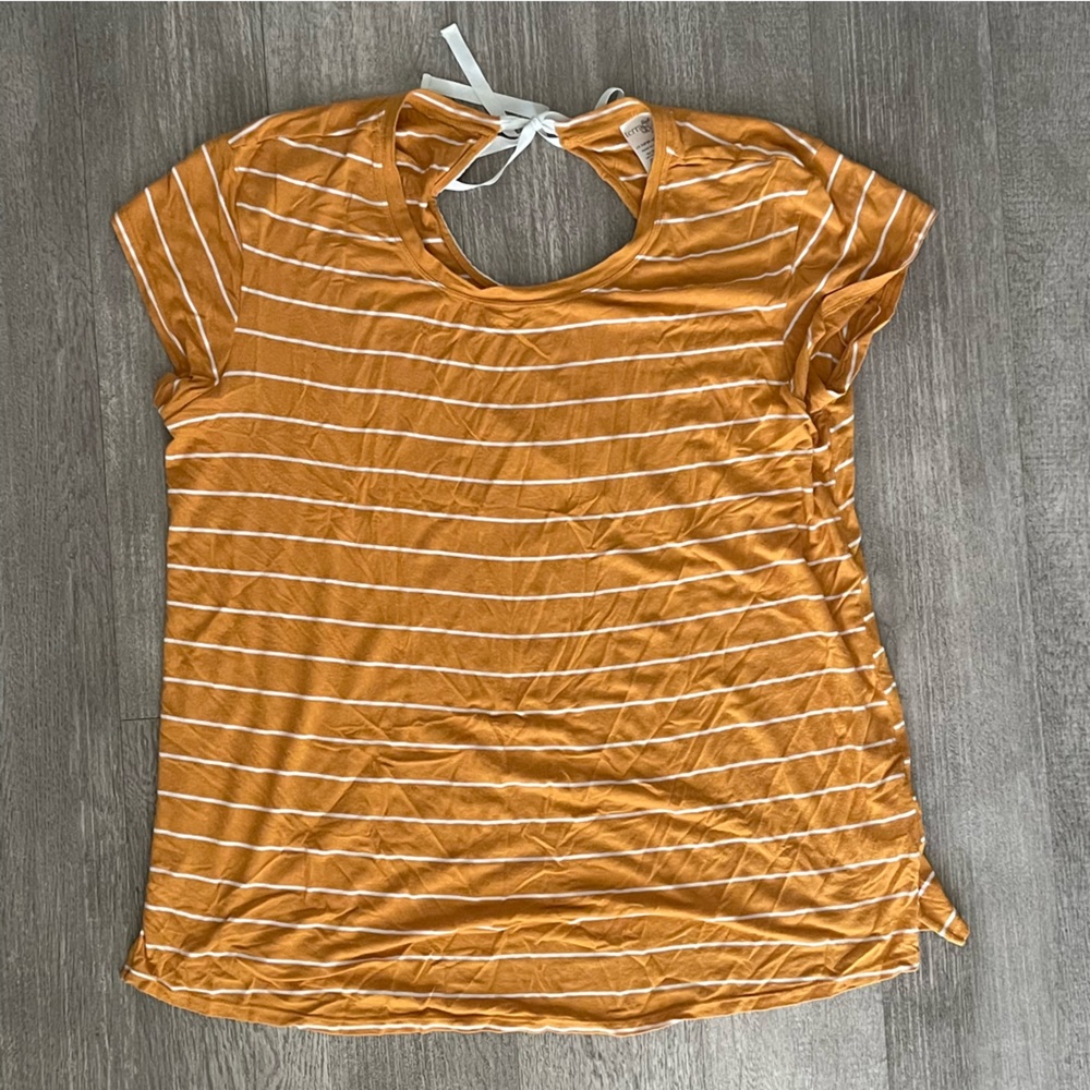 Womens Striped Top | Size 1X